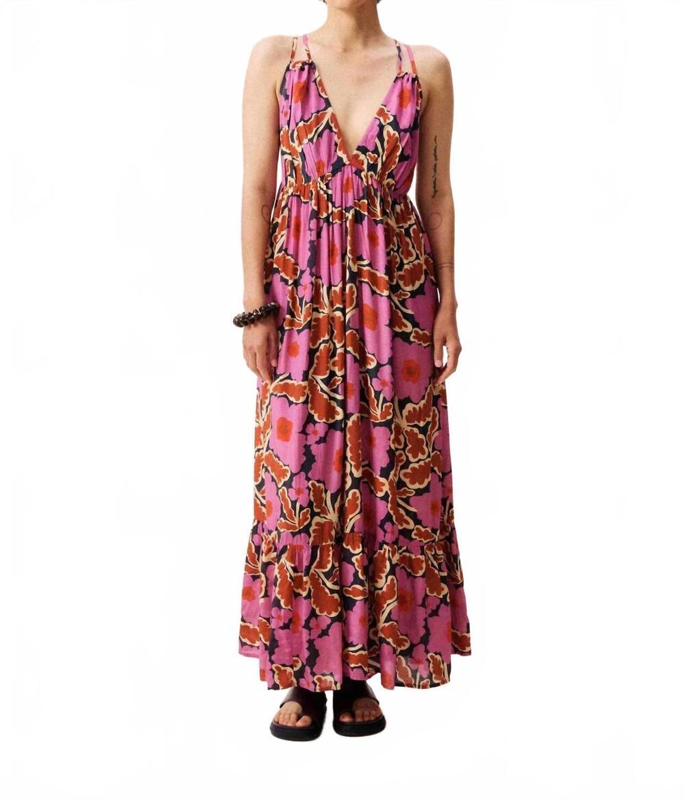 NEW FRNCH women's pioneer vitoria dress in pink
